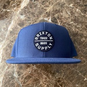 Brixton OATH III Snapback - Navy Blue